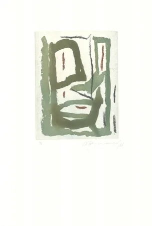 Radierung Und Aquatinta Ràfols Casamada - Laberint-7