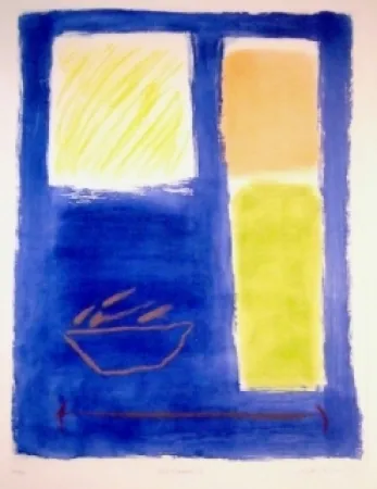 Aquatinta Ràfols Casamada - Mediterraneo III