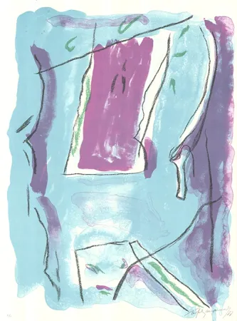 Lithographie Ràfols Casamada - Parc-4