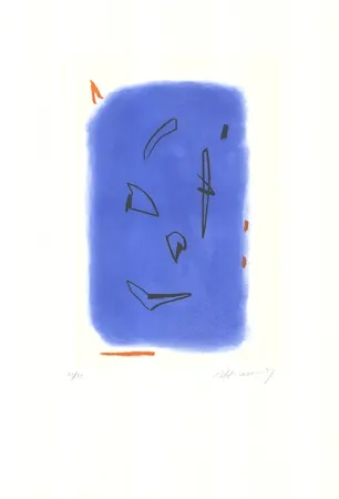 Radierung Und Aquatinta Ràfols Casamada - Primavera-1