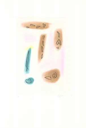 Radierung Und Aquatinta Ràfols Casamada - Primavera-4