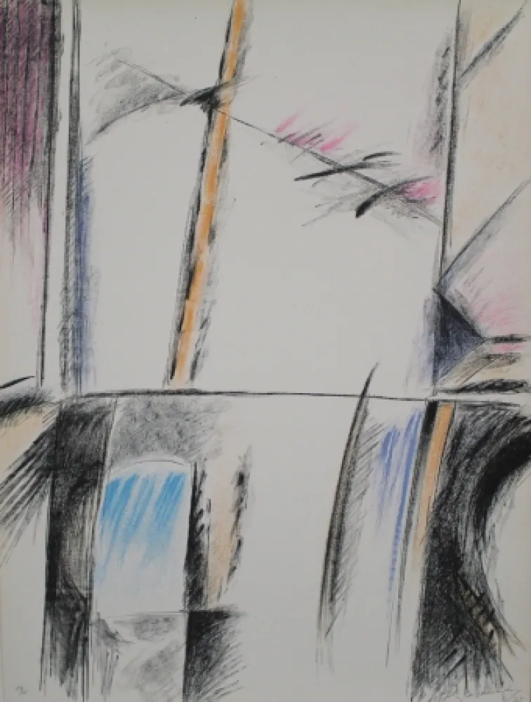 Lithographie Ràfols Casamada - RC-3