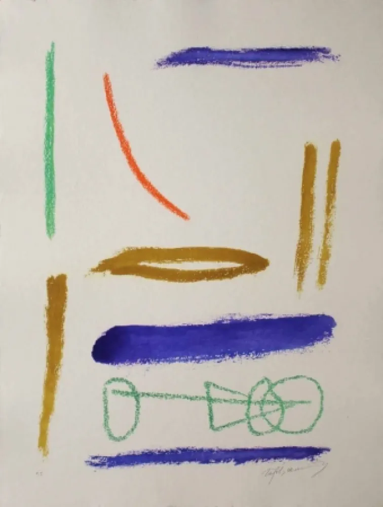 Radierung Und Aquatinta Ràfols Casamada - Ritmes i Espais 2