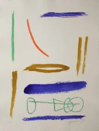 Radierung Und Aquatinta Ràfols Casamada - Ritmes i Espais 2