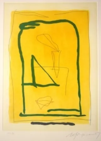 Radierung Und Aquatinta Ràfols Casamada - Sans titre 11