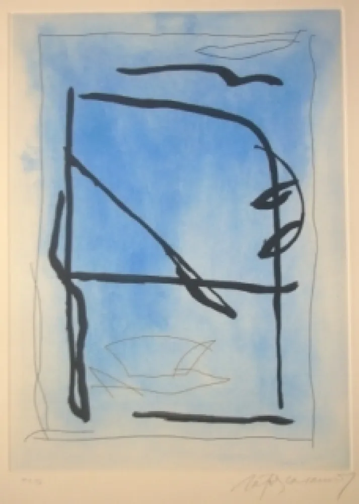 Radierung Und Aquatinta Ràfols Casamada - Sans titre 12