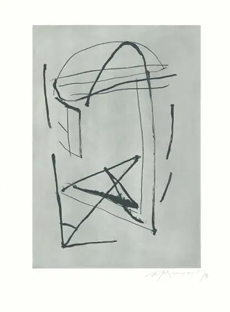 Radierung Und Aquatinta Ràfols Casamada - Signe i color-2