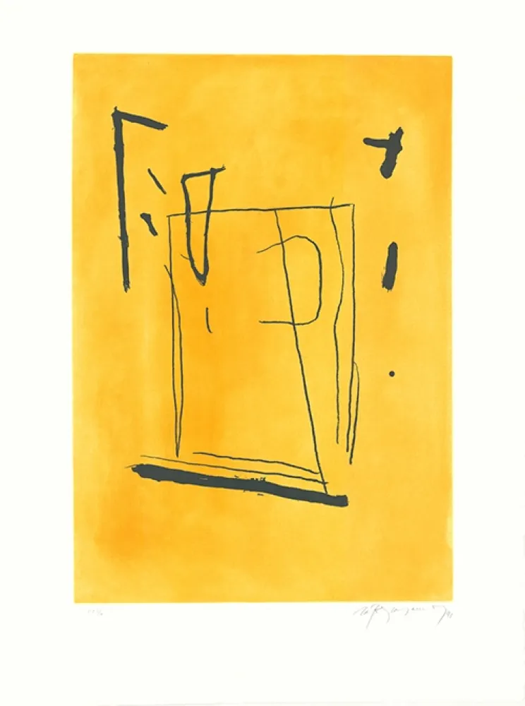 Radierung Und Aquatinta Ràfols Casamada - Signe i color 3