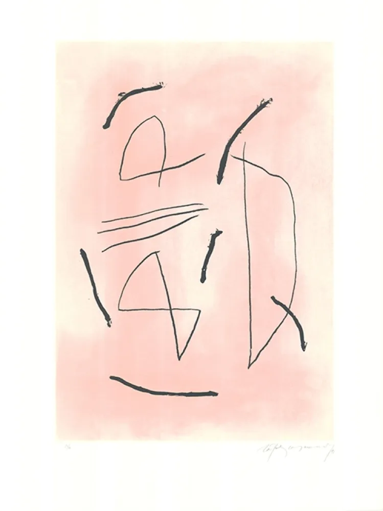 Radierung Und Aquatinta Ràfols Casamada - Signe i color 4