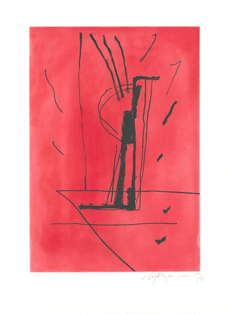 Radierung Und Aquatinta Ràfols Casamada - Signe i color 6