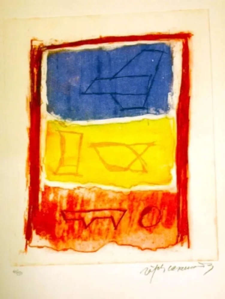 Radierung Ràfols Casamada - S/T