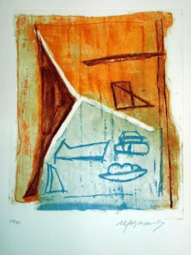 Radierung Ràfols Casamada - S/T