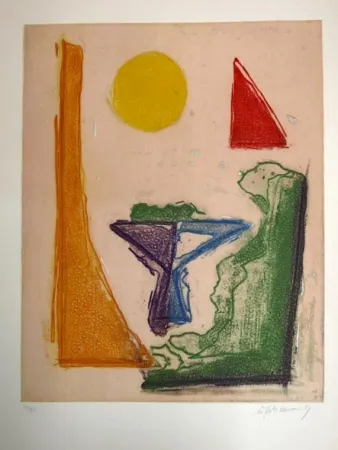 Radierung Ràfols Casamada - S/T