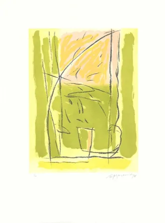 Radierung Und Aquatinta Ràfols Casamada - Terrasses-3