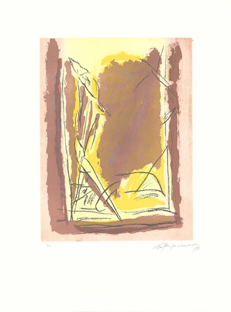 Radierung Und Aquatinta Ràfols Casamada - Terrasses-4