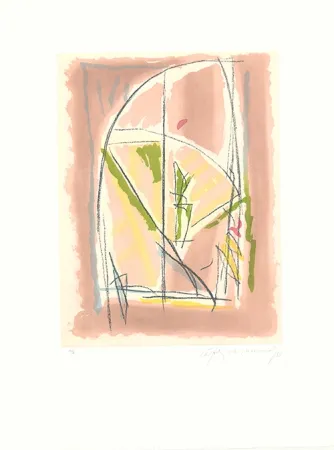 Radierung Und Aquatinta Ràfols Casamada - Terrasses-6