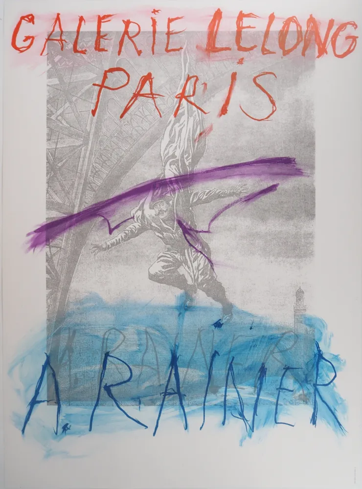 Illustriertes Buch Rainer - Tour Eiffel et composition informelle