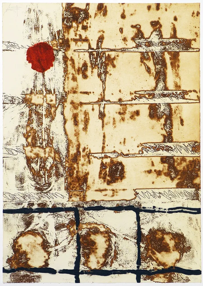 Aquatinta Ramírez Suass - Molí d'en Xina I