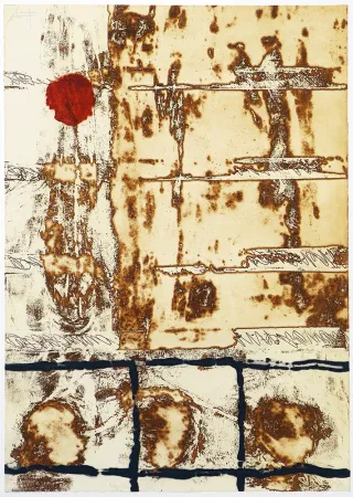 Aquatinta Ramírez Suass - Molí d'en Xina I