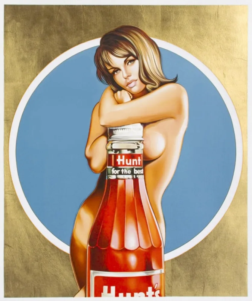 Lithographie Ramos - Hunt for the Best (Gold)