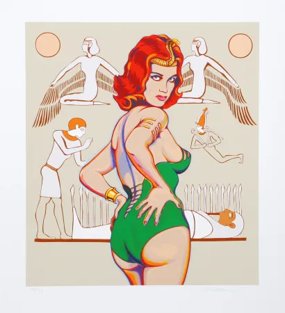 Lithographie Ramos - Nile Queen