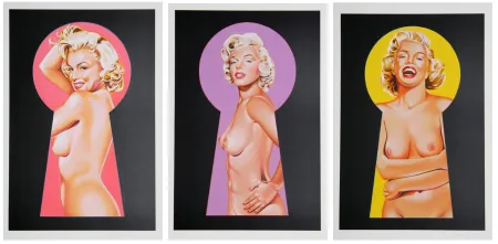 Lithographie Ramos - Peek a Boo Marilyn Suite