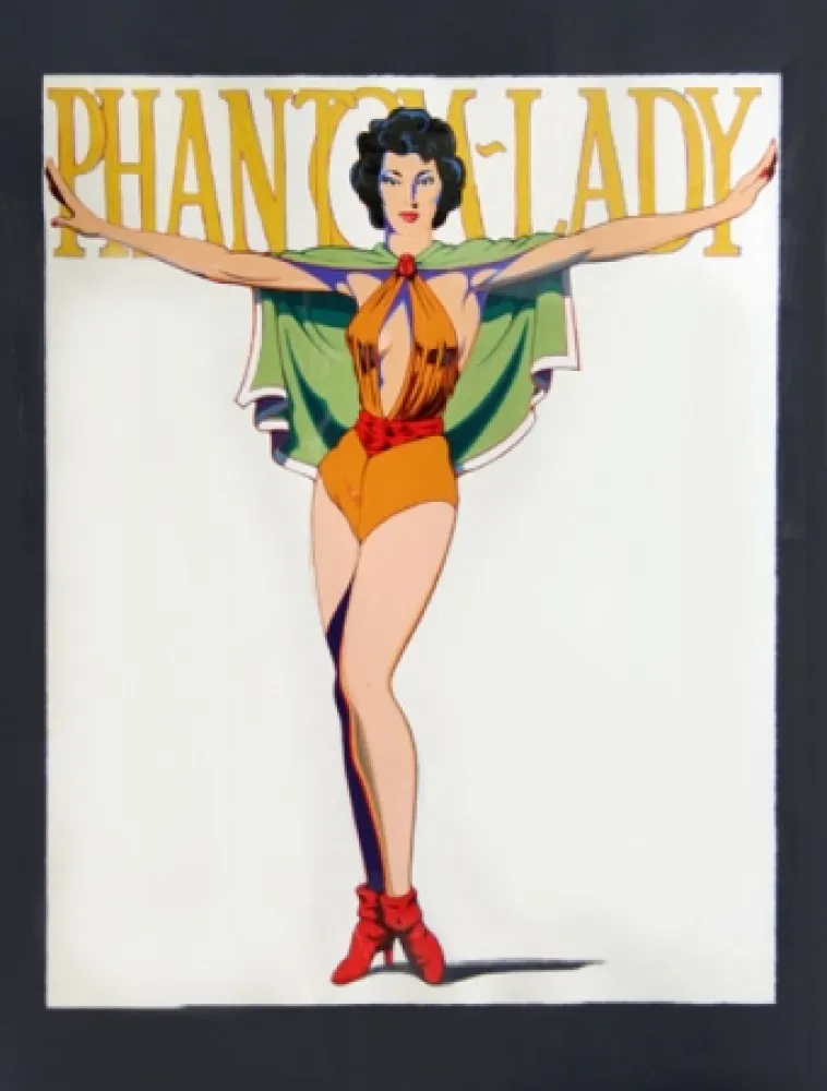 Siebdruck Ramos - Phantom Lady (Black)