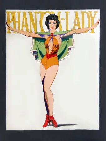 Siebdruck Ramos - Phantom Lady (Black)