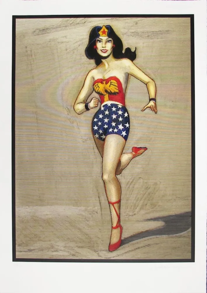 Holzschnitt Ramos - Wonder Woman