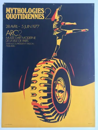 Plakat Rancillac - Mythologies quotidiennes 2