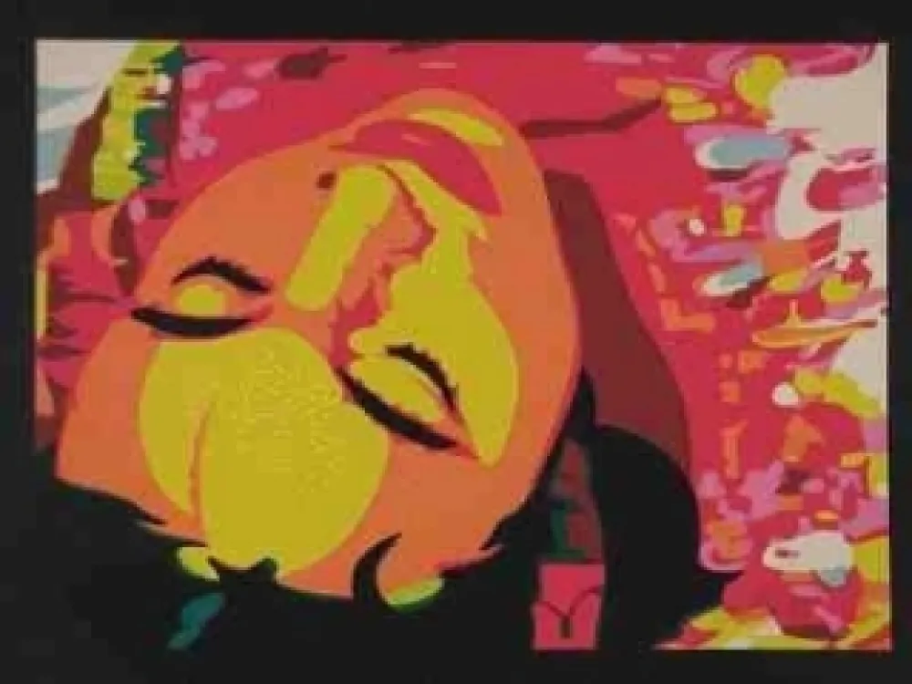 Siebdruck Rancillac - Sans titre