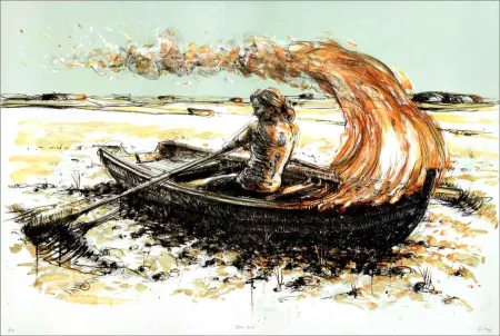 Lithographie Rantzau - Marie Curie