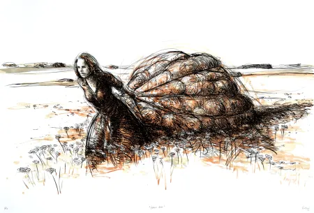 Lithographie Rantzau - The demand of the time