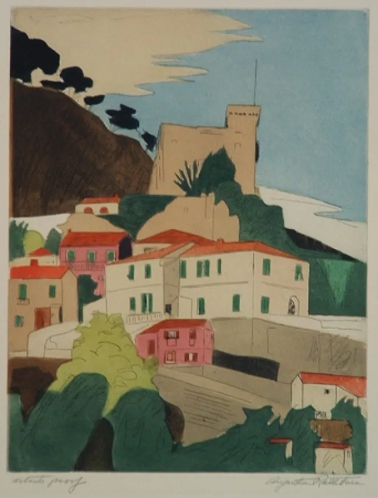 Stich Rathbone - Roquebrune, French Riviera