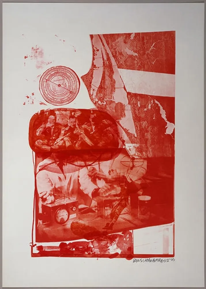 Keine Technische Rauschenberg - Ape, from Stoned Moon