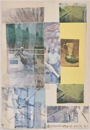 Siebdruck Rauschenberg - Arcanum IV