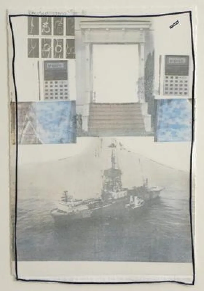 Siebdruck Rauschenberg - Arcanum VII