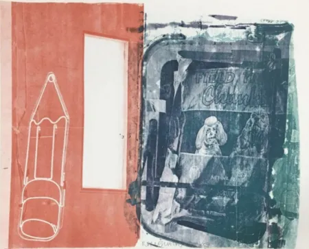 Siebdruck Rauschenberg - Best Buddies