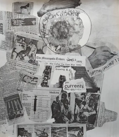 Lithographie Rauschenberg - Dayton's Gallery 12, 1970.  