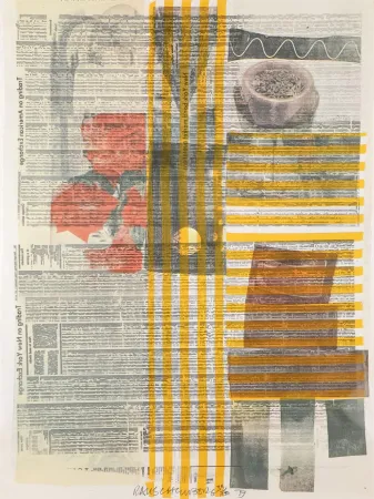 Siebdruck Rauschenberg - One More and We Will Be More than Halfway There