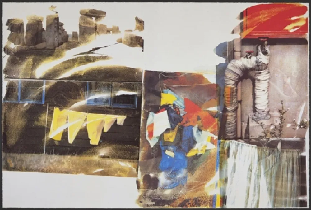 Siebdruck Rauschenberg - Source, from Speculations