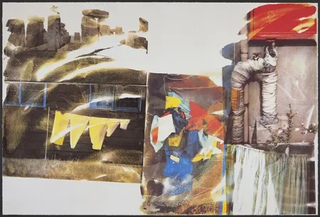 Siebdruck Rauschenberg - Source, from Speculations