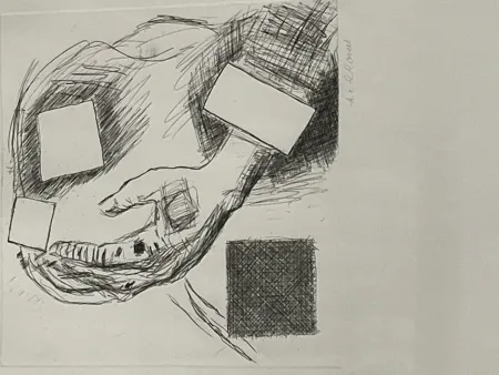 Stich Raveel - Hand en bevierkante kop