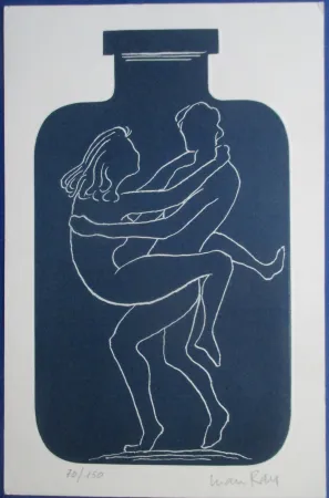 Aquatinta Ray - Bon Soir, Man Ray