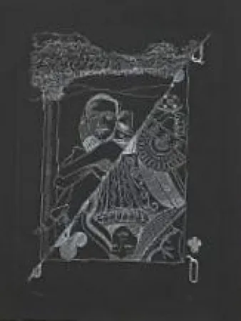 Aquatinta Ray - Dame de Trefle II