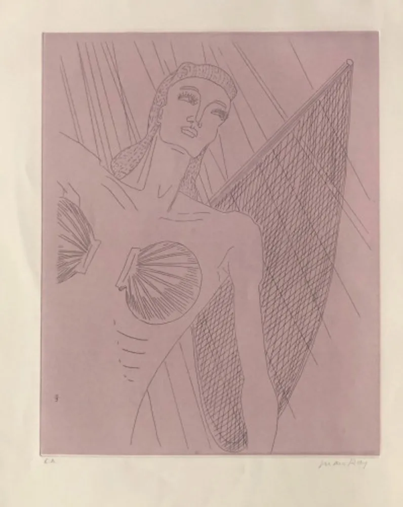 Radierung Und Aquatinta Ray - La Ballade des dames hors du temps, Natasha