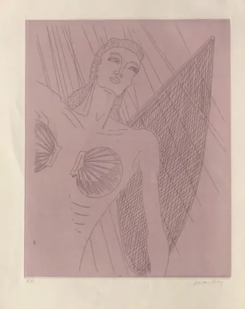 Radierung Und Aquatinta Ray - La Ballade des dames hors du temps, Natasha