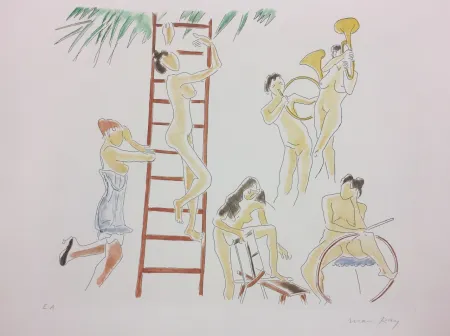 Radierung Ray - Le Concert