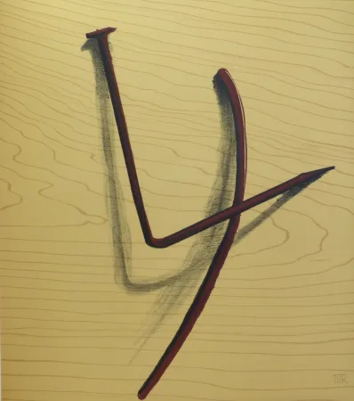 Keine Technische Ray - Lithographie sur vélin d'Arches. 1973. 