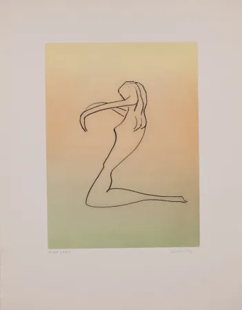 Aquatinta Ray - Man Ray (1890–1976) - Anatoms without Rime or Reason for Every Season - Aquatint and soft ground on paper - 1970